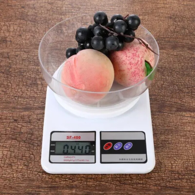 ترازو 10 کیلوگرمی آشپزخانه مدل SF400 اصلی (جعبه زرد)