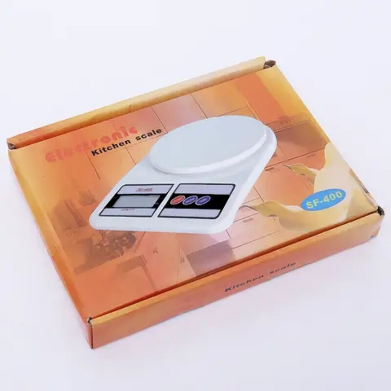 ترازو 10 کیلوگرمی آشپزخانه مدل SF400 اصلی (جعبه زرد)