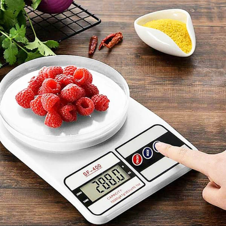 ترازو 10 کیلوگرمی آشپزخانه مدل SF400 اصلی (جعبه زرد)