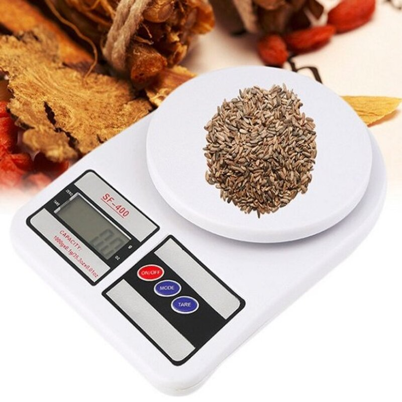 ترازو آشپزخانه 10 کیلوگرمی مدل SF400 اصلی (جعبه زرد) - ارسال رایگان