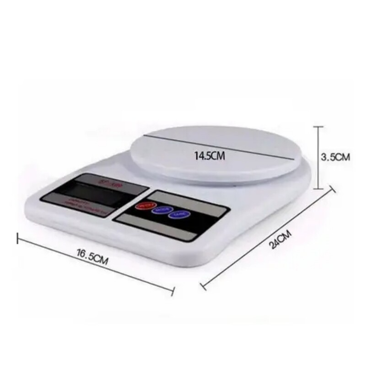 ترازو آشپزخانه 10 کیلوگرمی مدل SF400 اصلی (جعبه زرد)