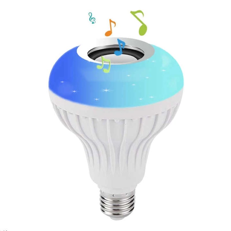 چراغ رقص نور موزیکال. هم چراغ هم اسپیکر هم رقص نور LED Music Bulb
