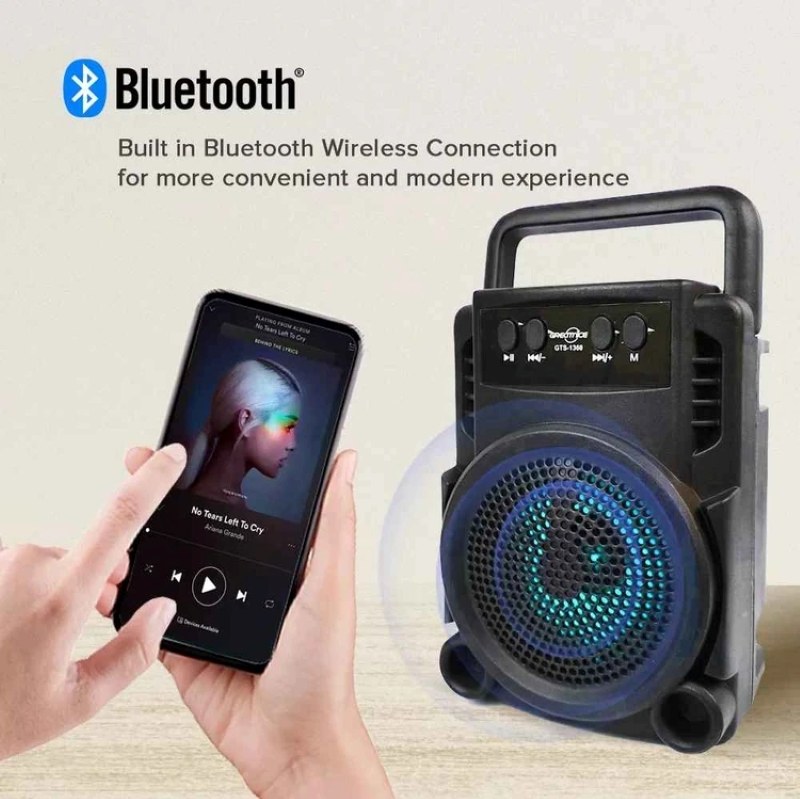 اسپیکر بلوتوثی قابل حمل گریت نایس مدل GTS-1360