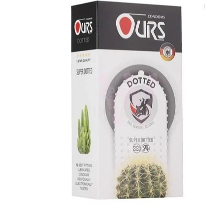 کاندوم خاردار اورز Ours مدل Dotted