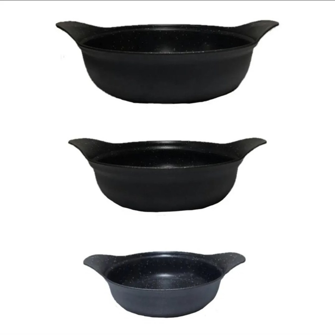 سرویس تابه 3 پارچه چدنی گرانیتی بست BEST - ارسال رایگان