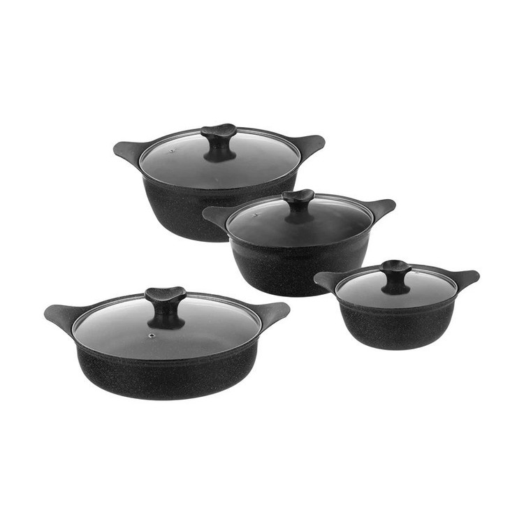 سرویس قابلمه 8 پارچه چدنی گرانیتی بست BEST