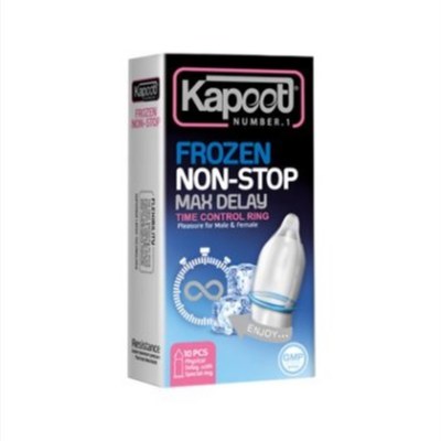 کاندوم کاپوت مدل Frozen Non Stop بسته 10 عدد