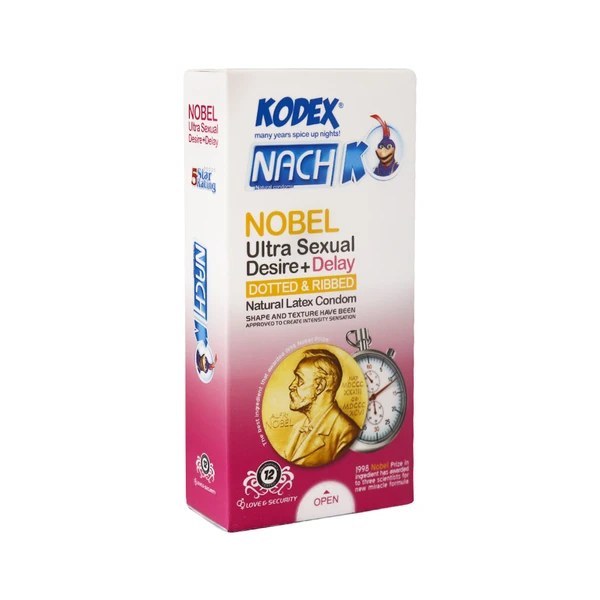 کاندوم کدکس NOBEL بسته 12 عددی