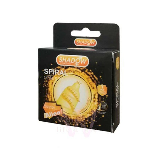 کاندوم فضایی چرخشی شادو spiral