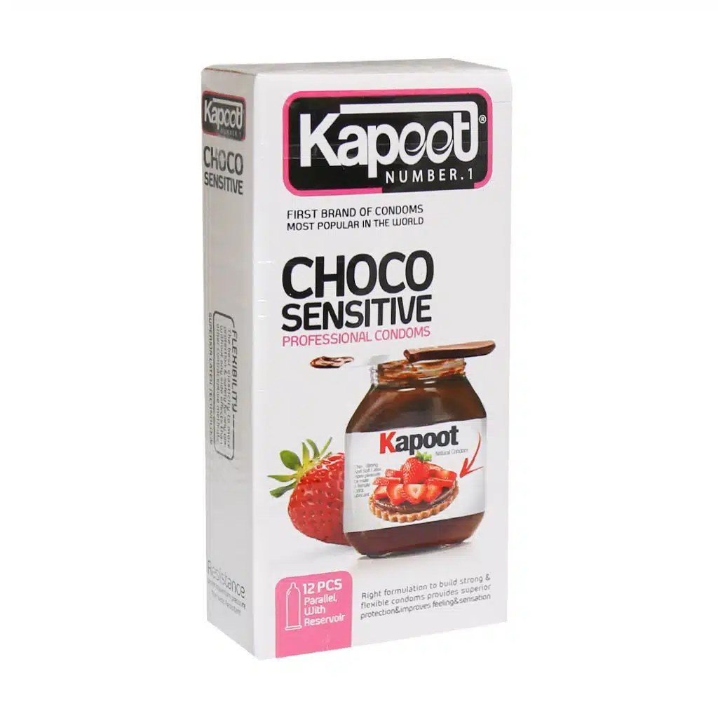 کاندوم کاپوت Choco Sensitive بسته 12تایی