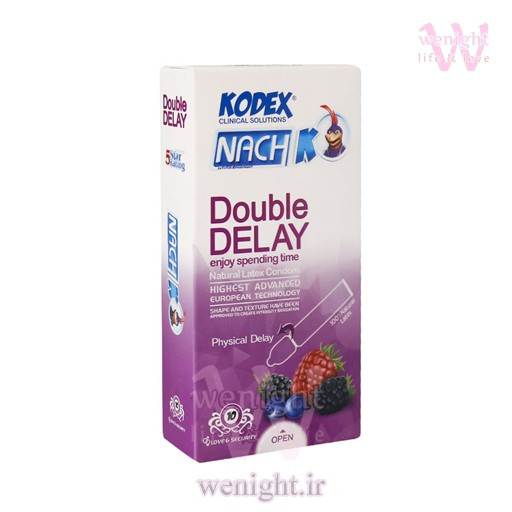 کاندوم کدکس تاخیری Double Delay دابل دیلی بسته 10 عددی