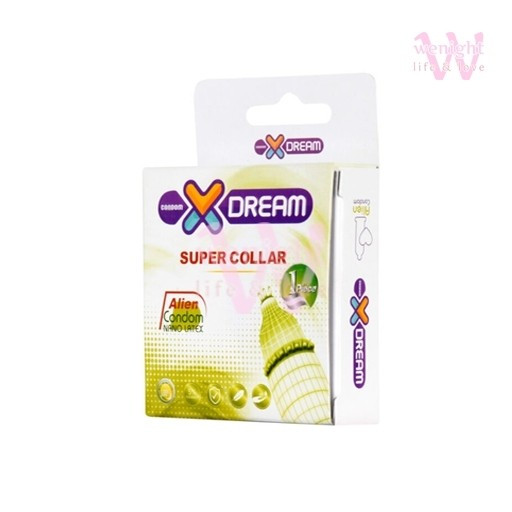 کاندوم خاردار فضایی اره ماهی ایکس دریم مدل super collar