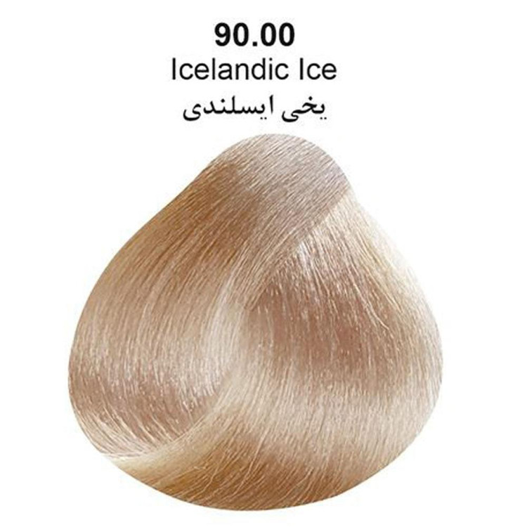 رنگ مو پولو بیوتی شماره 90.00 حجم 100 میلی لیتر رنگ یخی ایسلندی