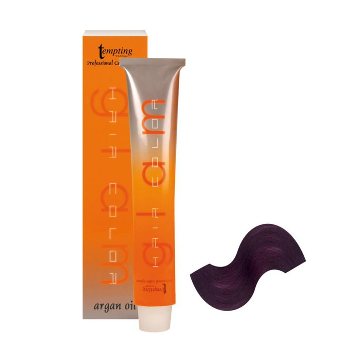 رنگ مو تمپتینگ سری Mix Color شماره 8.48 حجم 100 میلی لیتر رنگ آکاژور می فام