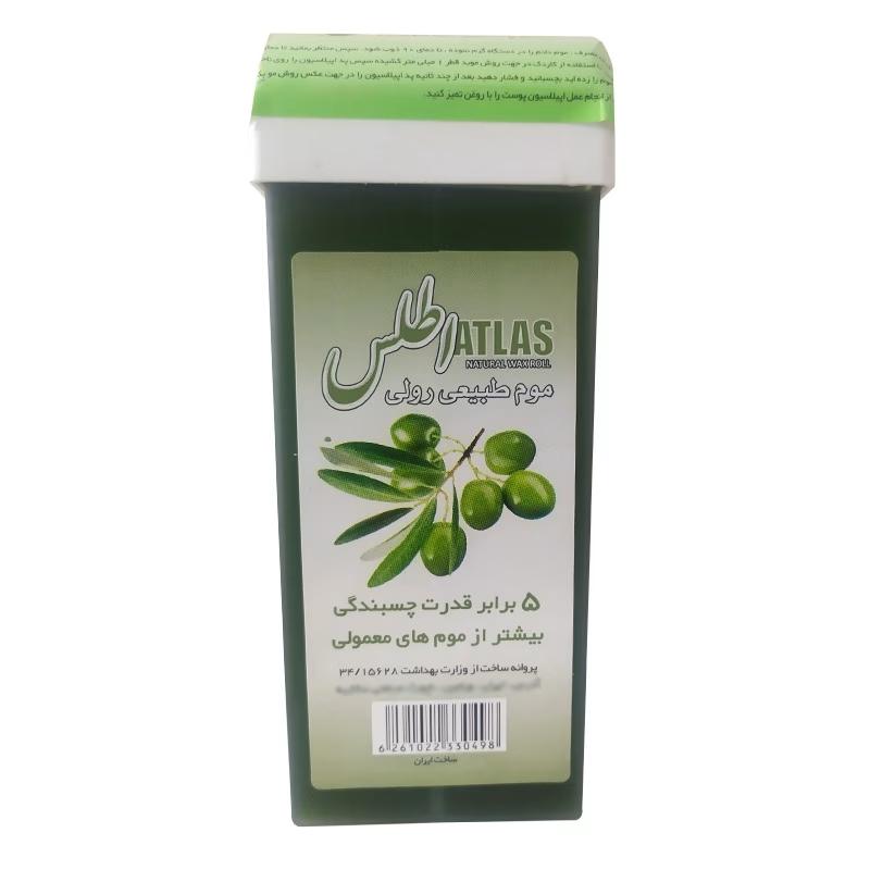 موم موبر اطلس مدل olive وزن 100 گرم