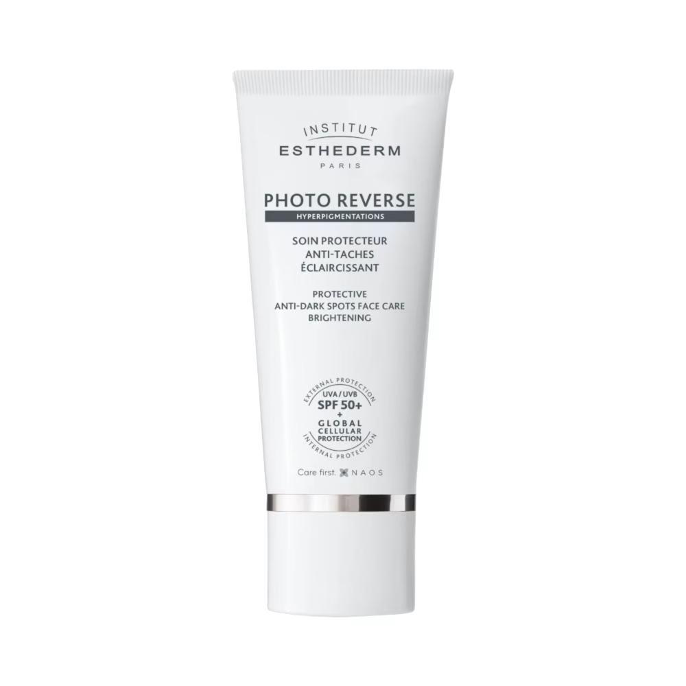 کرم ضد آفتاب بدون رنگ صورت و گردن استادرم SPF 50 مدل Photo Reverse محافظ UVA،UVB مناسب انواع پوست حجم 50 میلی لیتر