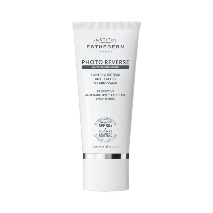 کرم ضد آفتاب بدون رنگ صورت و گردن استادرم SPF 50 مدل Photo Reverse محافظ UVA،UVB مناسب انواع پوست حجم 50 میلی لیتر