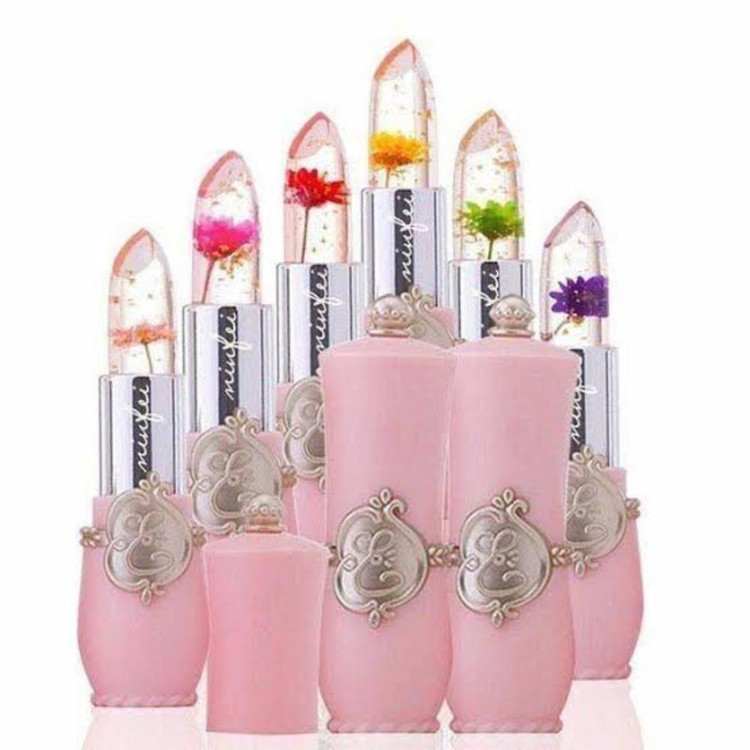 بالم لب حرارتی میس رویال مدل flower بسته 6 عددی