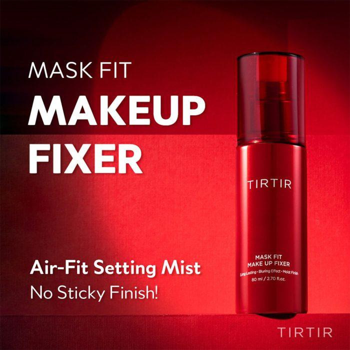 محلول تثبیت کننده آرایش صورت تیرتیر مدل Mask Fit حجم 80 میلی لیتر