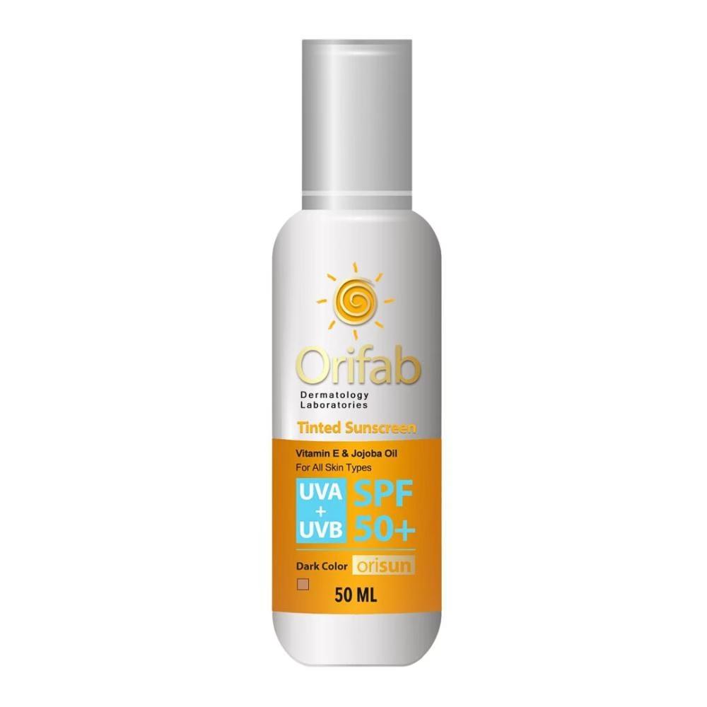 کرم ضد آفتاب بدون رنگ اوری فاب SPF 50 مدل 01 مناسب انواع پوست حجم 50 میلی لیتر