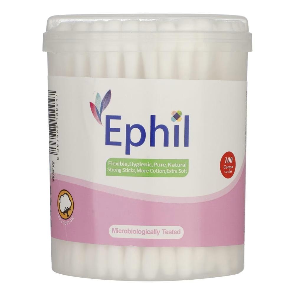 گوش پاک کن افیل مدل Natural بسته 100 عددی