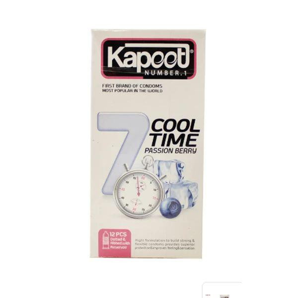کاندوم تاخیری کاپوت مدل 7COOL TIME سه بسته 12 عددی