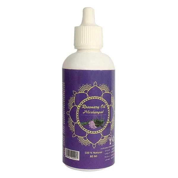 روغن بدن و صورت مرهم یاب مدل Rosemary Oilحجم 80 میلی لیتر