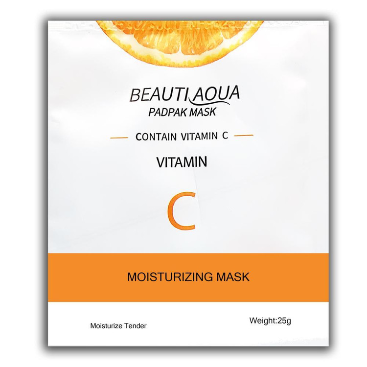 ماسک صورت بیوتی آکوا مدل 01 وزن 25 گرم بسته 6 عددی
