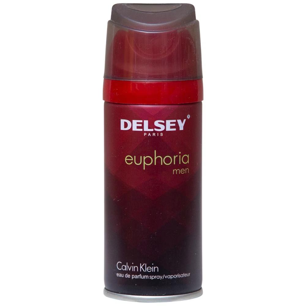 اسپری خوشبو کننده بدن مردانه دلسی مدل euphoria M حجم 150 میلی لیتر