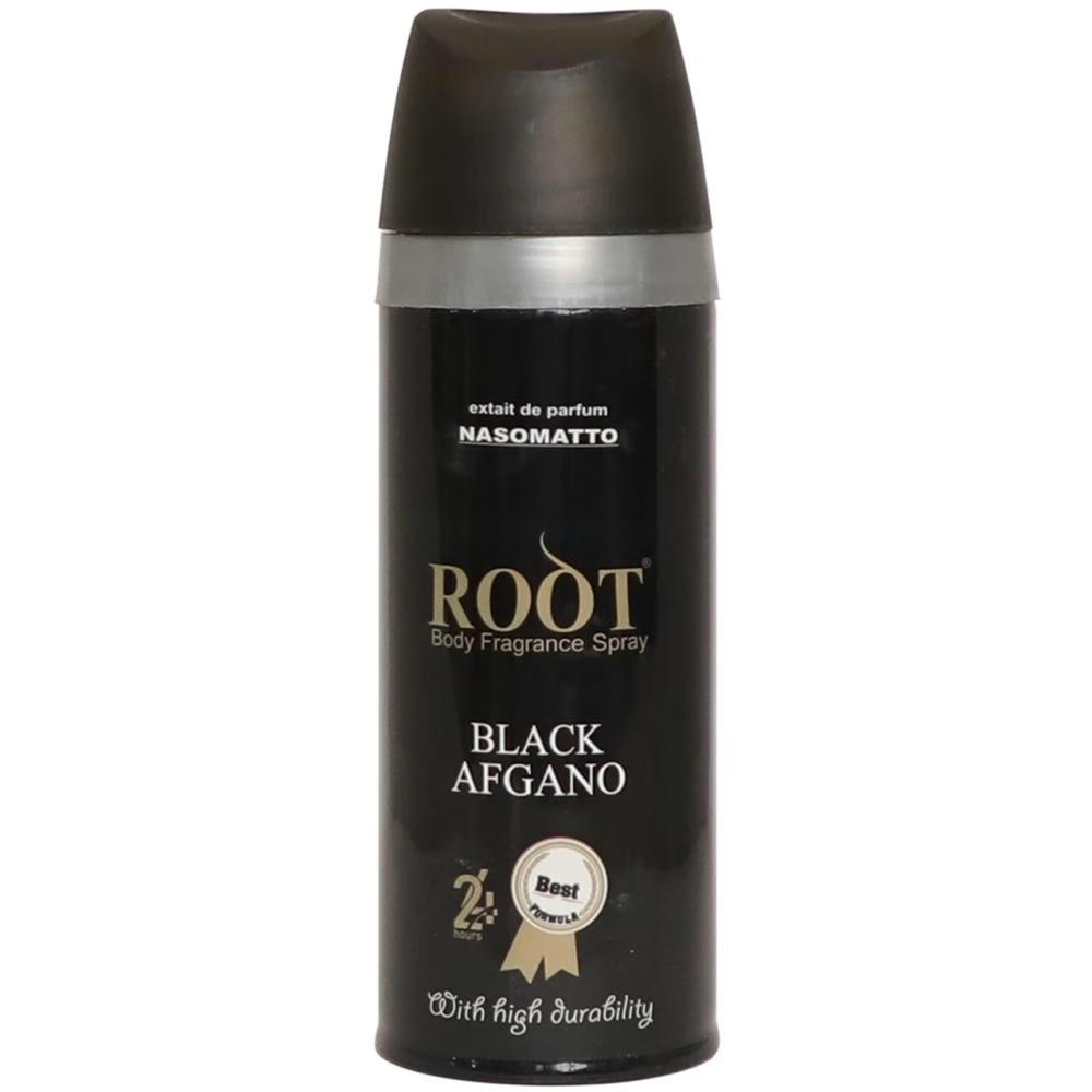 اسپری خوشبو کننده بدن مردانه روت مدل Black Afgano حجم 200 میلی لیتر