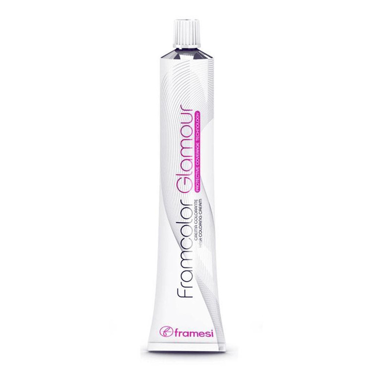 رنگ مو فرامسی مدل Framcolor Glamour شماره 7.64 حجم 100 میلی لیتر رنگ بلوند شکلاتی شیری متوسط