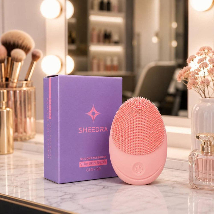 برس پاک سازی صورت شیدرا مدل لرزشی CLN-12P