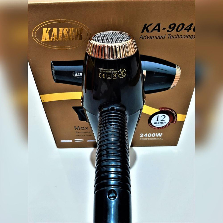 سشوار حرفه ای کایزر مدل Turbo کد 2022