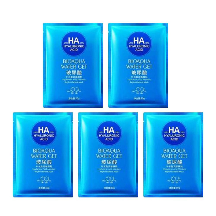 ماسک صورت بایوآکوآ مدل 01 حجم 30 میلی لیتر مجموعه 5 عددی