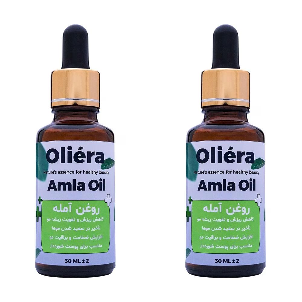 روغن مو اُلیئرا مدل آمله کد +A حجم 30 میلی لیتر بسته 2 عددی