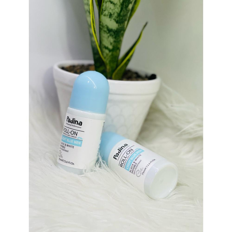رول ضد تعریق مردانه پادینا مدل LIGHT BLUE حجم 75 میلی لیتر مجموعه 2 عددی
