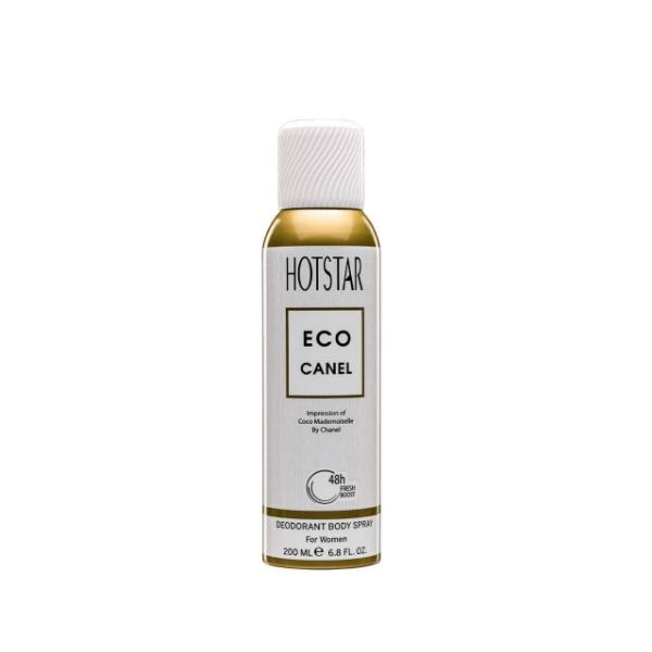 اسپری دئودورانت زنانه هات استار مدل Eco Canel حجم 200 میلی لیتر