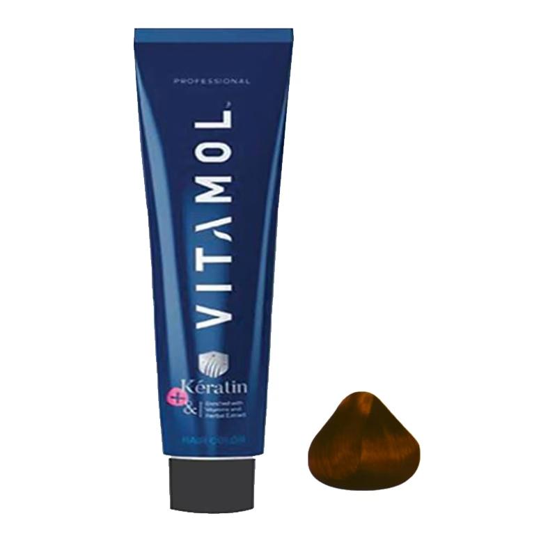 رنگ مو ویتامول سری Viulet شماره 7.20 حجم 120 میلی لیتر رنگ شرابی خیلی روشن