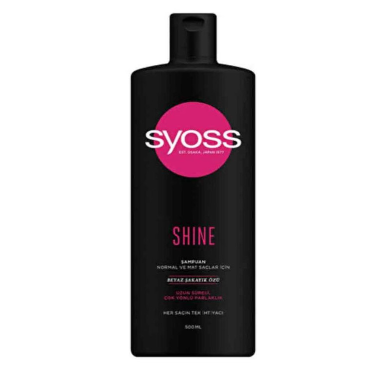 شامپو مو سایوس مدل Shine حجم 500 میلی لیتر