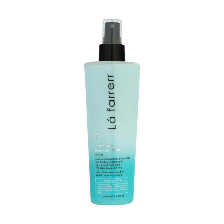 محلول دو فاز مدل نرم کننده و حالت دهنده مو حجم 250ml