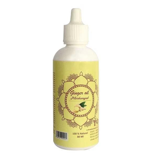 روغن بدن مرهم یاب مدل زنجبیل حجم 80 میلی لیتر