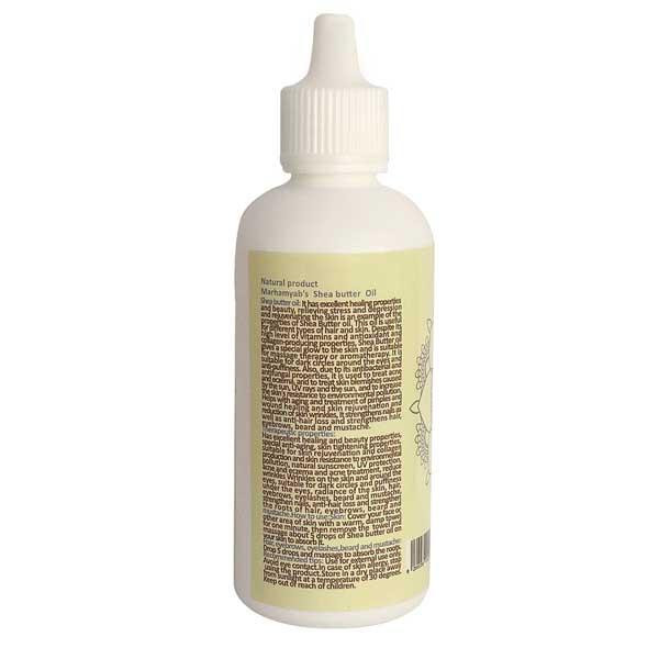 روغن تقویت کننده مو ابرو ریش و سبیل مرهم یاب مدل شی باتر حجم 80 میلی لیتر