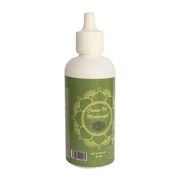 روغن تقویت کننده مو و ریش و سبیل مرهم یاب مدل زیره سبز حجم 80 میلی لیتر
