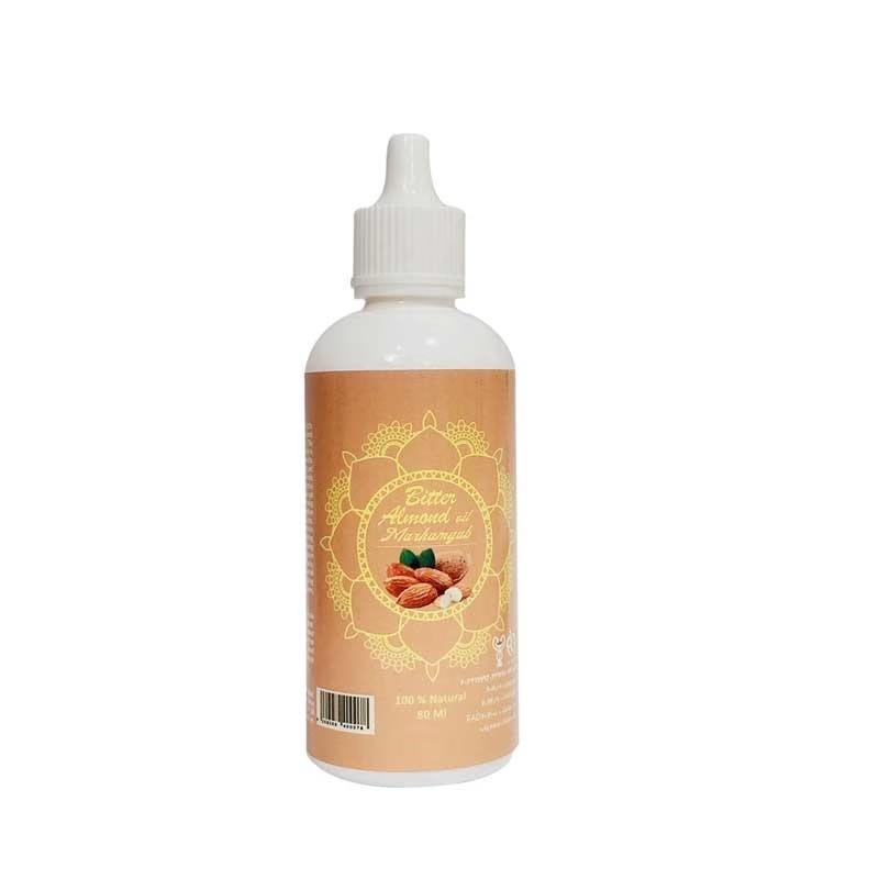 روغن تقویت کننده مو مژه و ابرو مرهم یاب مدل Bitter Almondحجم 80 میلی لیتر