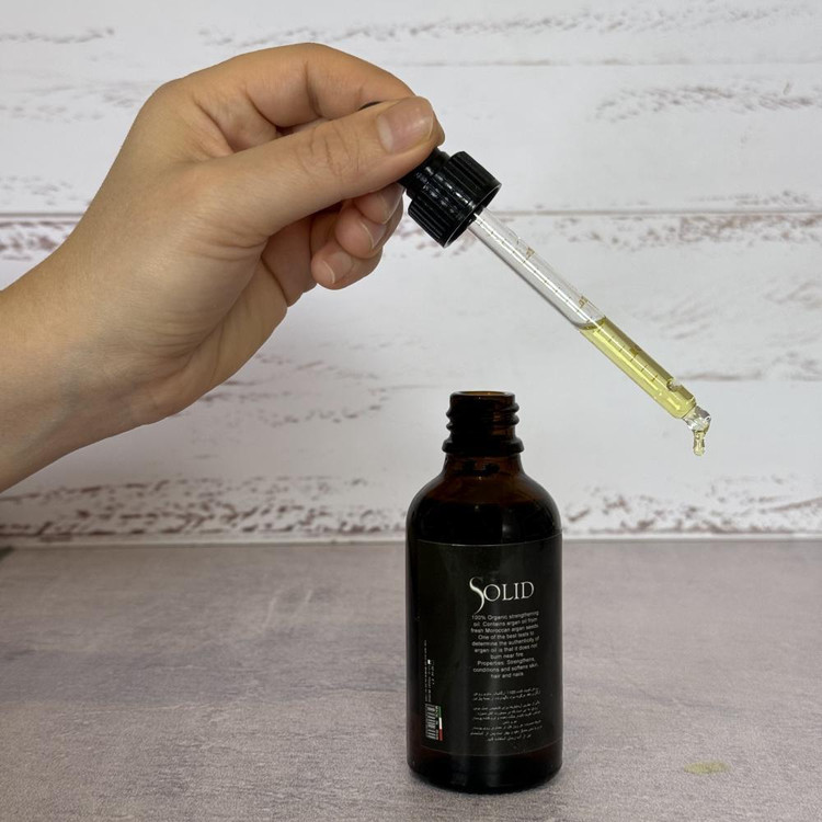 روغن نرم کننده سالید مدل آرگان, جوجوبا, رزماری و نارگیل مناسب برای انواع مو حجم 200 میلی لیتر مجموعه 4 عددی