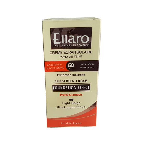 کرم ضد آفتاب رنگی SPF 50 مدل EVENS CORRECTS مناسب انواع پوست حجم 40 میلی لیتر
