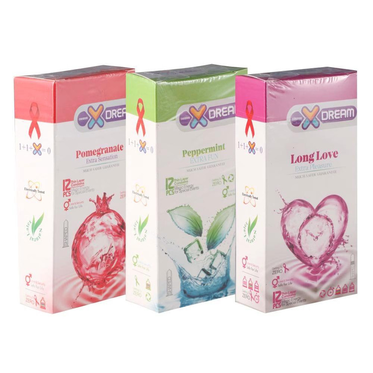 کاندوم ایکس دریم کد X400 مجموعه 3 عددی
