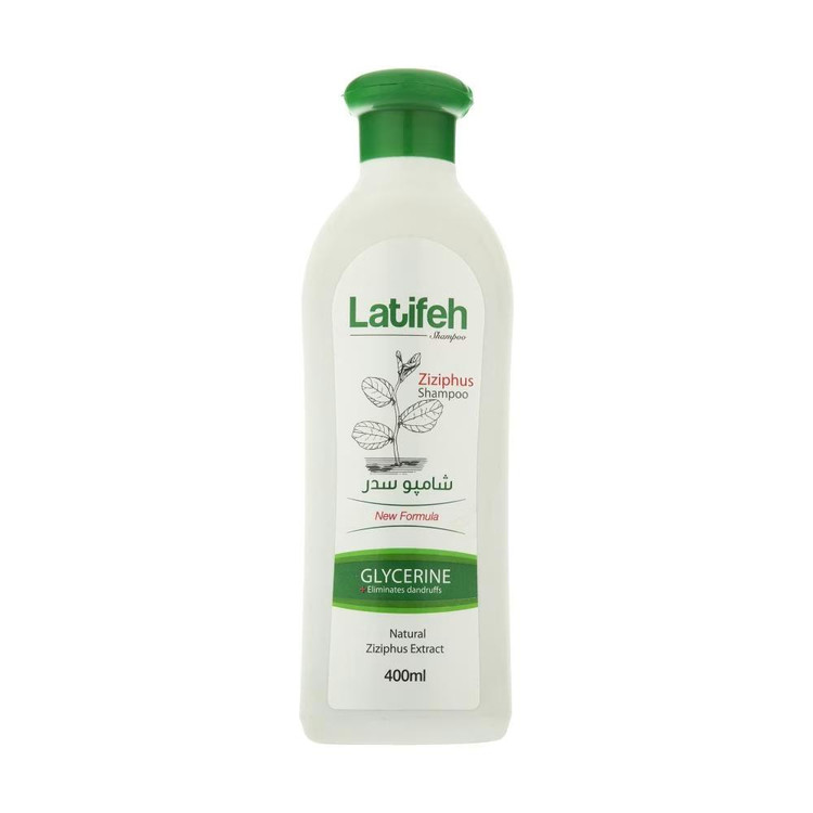 شامپو مو لطیفه مدل Glycerine حجم 400 میلی لیتر