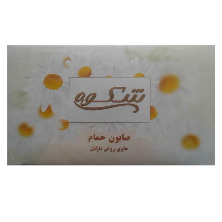 صابون شستشو شکوه مدل Coconut Oil وزن 125 گرم بسته 6 عددی