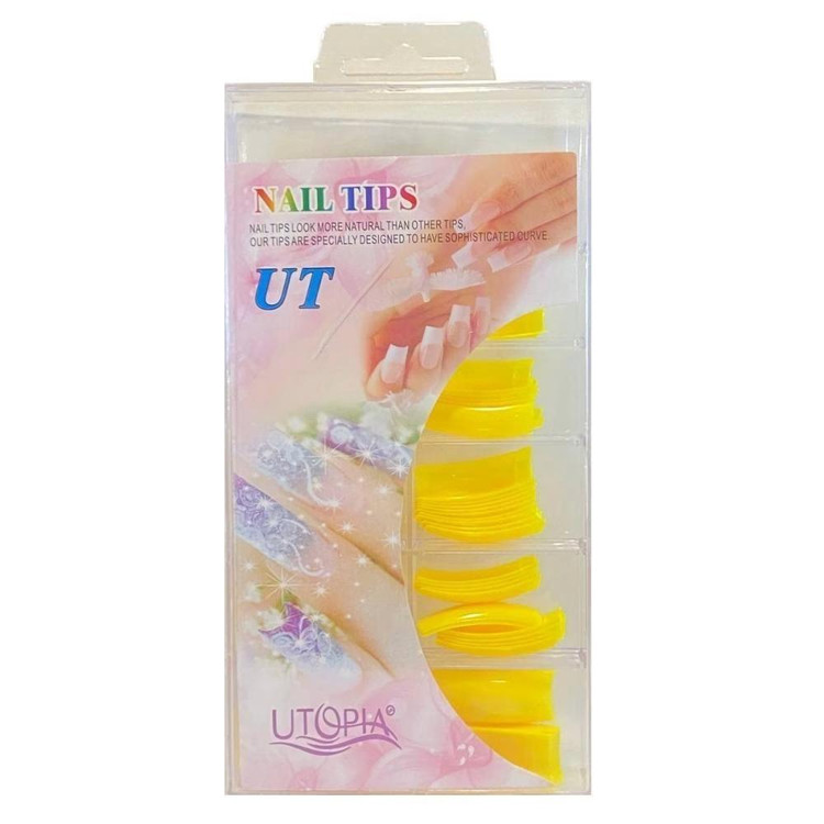 تیپ کاشت ناخن اتوپیا مدل UTY بسته 100 عددی